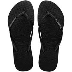 HAV SLIM GLITTER II PRETO/PRET 33/34(12)