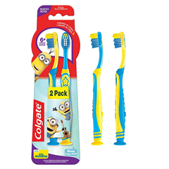ESC COLG SMILES 2 PK 6+ ANOS MINIONS(12)