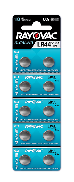 PILHA RAY V13GA-5 2X5(25)