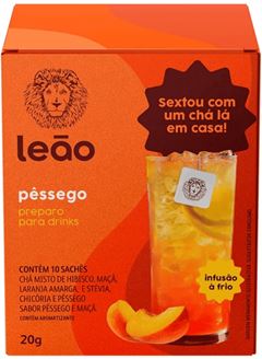 CHA LEAO PESSEGO DRINKS 1X10 (12)