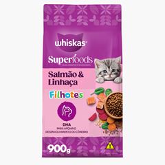 WHISKAS SF DRY FILHOTE SALMAO 1X900G(10
