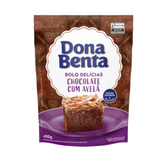 MIST P/BOLO CHOC C/AVELA DBENTA 450G(12)