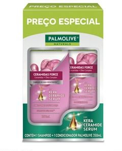 KIT PALM CERAMIDAS 1SH+1CD 350ML(4)