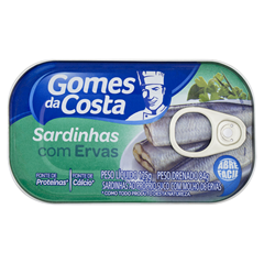 SARDINHA ERVAS FINAS 1X125 (50)