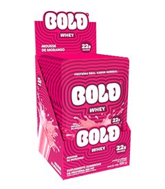 WHEY PROTEIN BOLD MOUS MORANGO 30G1X10(6