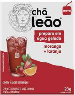 CHA LEAO AGUA GELADA MORAG+LAR 1X10 (12)