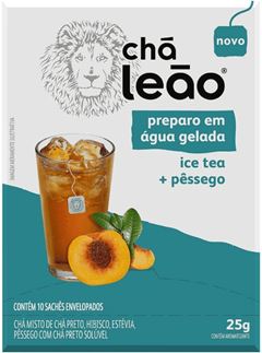 CHA GELADO ICE TEA+PESSEGO 1X10 (12)