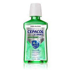 CEPACOL EXPERT MENTA PROT S/ALC 250ML(24