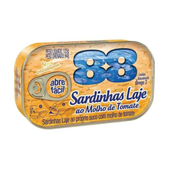 SARDINHA 88 LAJE MOLH DE TOMAT 1X250(48)