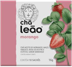 CHA LEAO MORANGO 1X10 (20)