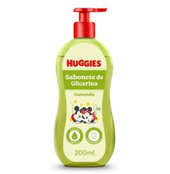 SAB LIQ HUGGIES GLICER CAMOMILA 200ML(12