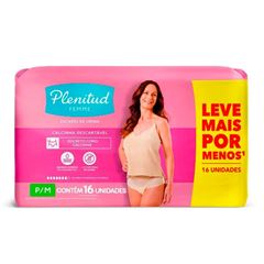 ROUPA INTIMA FEMIN PLENITUD P/M 1X16(2)