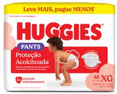FRALDA HUGGIES  ROUP P ACOLCHO XG 1X48(3