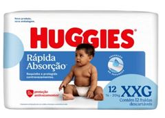 FRALDA HUGGIES  RAPIDA ABSORC XXG 1X12(9