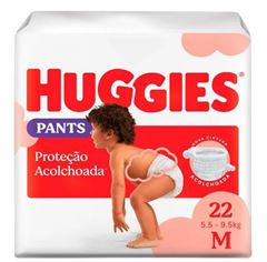 FRALDA HUGGIES ROUP ACOLCHOADA M 1X22(9)