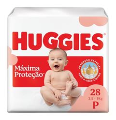 FRALDA HUGGIES  MAXIMA PRT P 1X28(9)