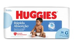 FRALDA HUGGIES  RAPIDA ABSORCAO G 1X36(9