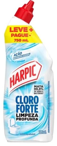 HARPIC LIQ CLORO FORTE L+P- 750ML (12)