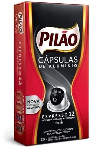 CAPSULAS CAFE PILAO EXTR FORT 10X52G(10)