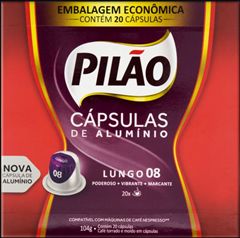 CAPSULAS CAFE PILAO INTEN PRM 20X104G(10
