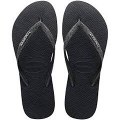 HAV SLIM GLITTER PRETO/CINZA 35/36 (12)