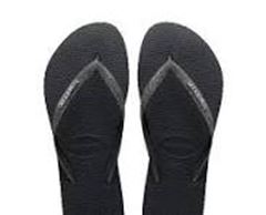 HAV SLIM GLITTER PRETO/CINZA 37/38 (12)