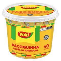 PACOQUINHA ROLHA AMEND YOKI 1X40X13G(8)