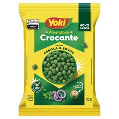 AMENDOIM CROC CEBOLA/ERVA YOKI 1X110G(12