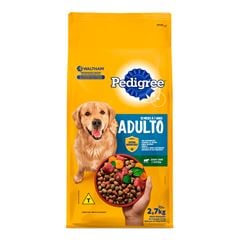 PEDIGREE CARNE & VEGETAIS 1X2,7KG (6)