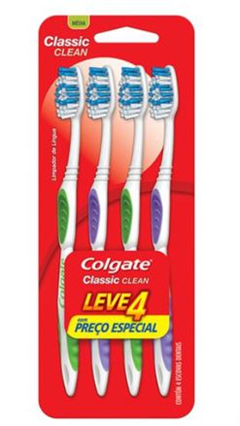 ESC COLGATE CLASSIC CLEAN 4 PACK 4X1(12)