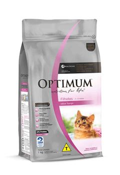 OPTIMUM  CAT FILHOTE FRANGO 10X1KG (10)