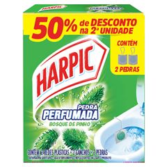 HARPIC PEDRA BOSQUE DE PINHO 50% 2UN(36)
