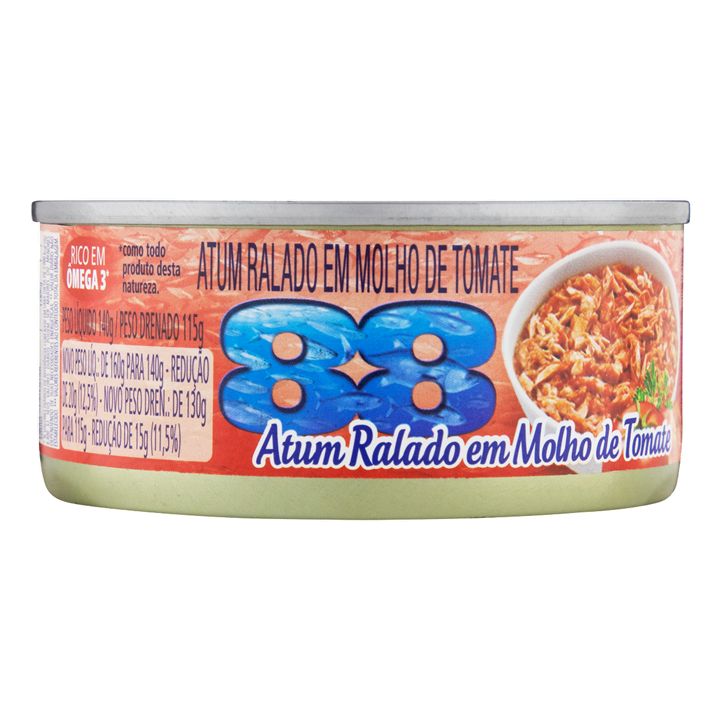 ATUM 88 RALADO MOLHO DE TOMAT1X140GR(24