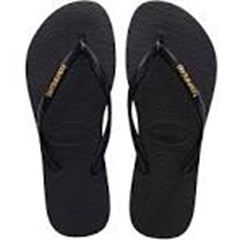 HAV LOG METALLIC PRETO/DOURADO 41/42 (12