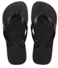 HAV COLOR PRETO 37/38 1X6 (24)