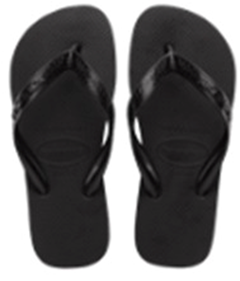 HAV COLOR PRETO 39/40 1X6(24)