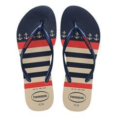 HAV SLIM NAUTICAL F BCO/MAR/VER 37/38(12