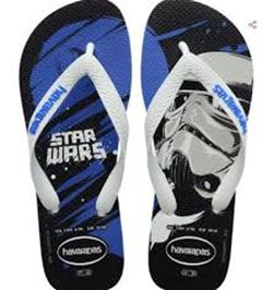 HAV STAR WARS PRETO/AZUL  37/38 (12)