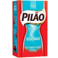 CAFE PILAO DESCAFEINADO VACUO 1X250G(20)