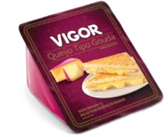 QUEIJO GOUDA FRACIONADO VIGOR 1X200G(12)