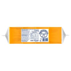 QUEIJO PROC FAT CHEDDAR VIGOR 1X2,24KG(4
