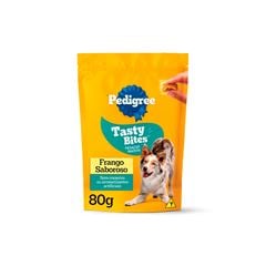 PEDIGREE TASTY BIT FRANGO SABOR 1X80G(34