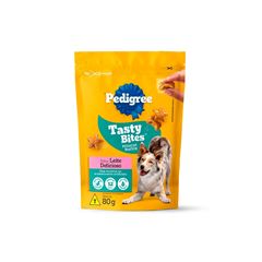 PEDIGREE TASTY BIT LEITE DELIC 1X80G(34)