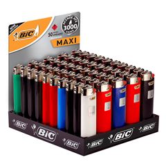 ISQUEIRO A GAS  MAXI J6 1X50(6)