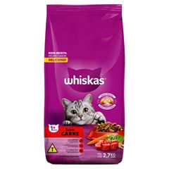 WHISKAS ADULTO CARNE 6X2,7KG (6)