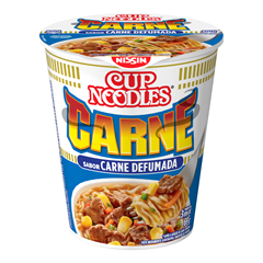 NISSIN CUP NOODLES CARNE DEFUM 1X69G(24)
