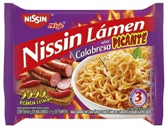 NISSIN LAMEN CALABRESA PICANTE 1X85G(50)