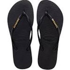 HAV LOG METALLIC PRETO/DOURADO 39/40(12)