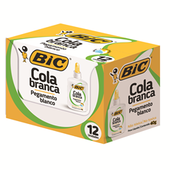 COLA BRANCA 40G 6X12 (72)