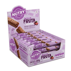 BARRA FRUTA NUTRY AMEIXA CHOC 20G 1X24(6